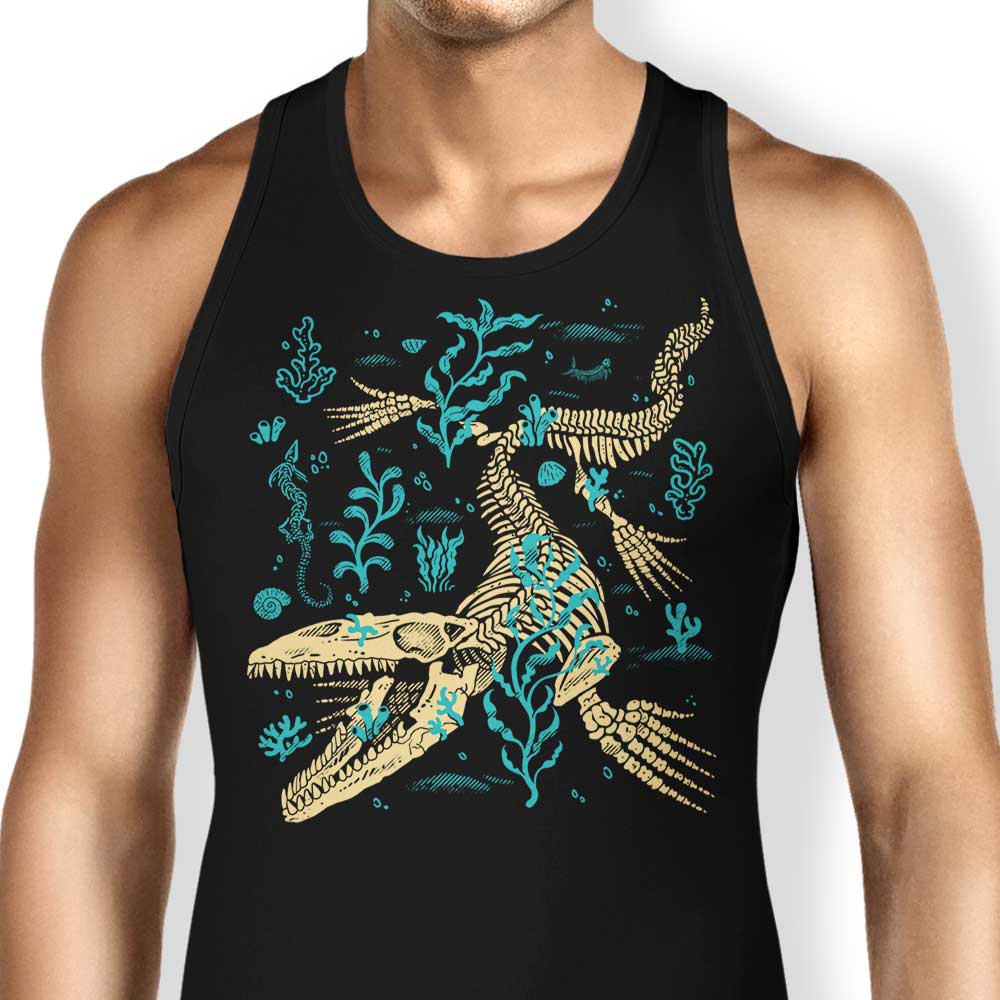 Mosasaurus Fossils Tank Top - Adult & Kids T-Shirts, Sweatshirts & Hoodies apparel design preview 1