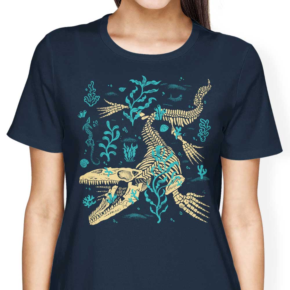Mosasaurus Fossils Women's Apparel - Adult & Kids T-Shirts, Sweatshirts & Hoodies apparel design preview 2