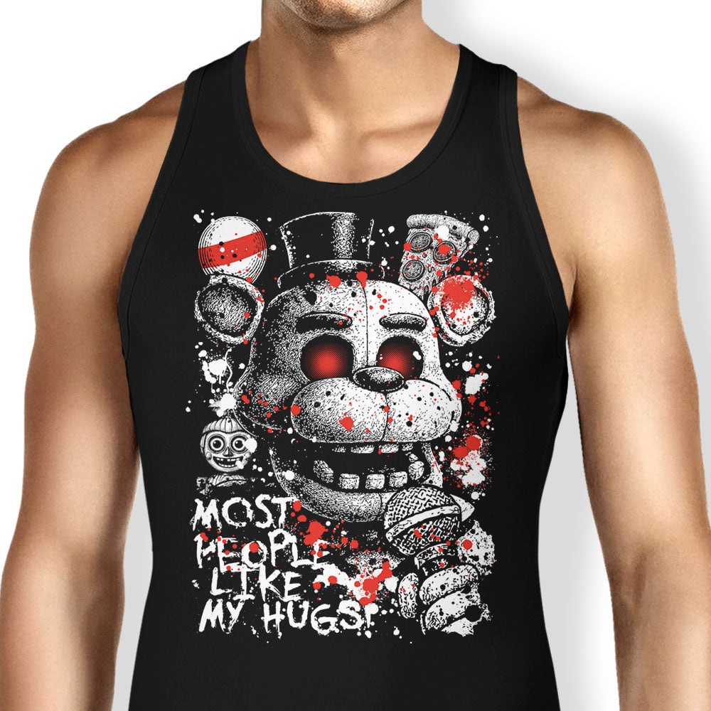 Most People Like My Hugs Tank Top - Adult & Kids T-Shirts, Sweatshirts & Hoodies apparel design preview 1