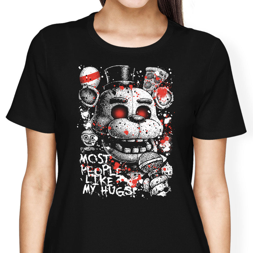 Most People Like My Hugs Women's Apparel - Adult & Kids T-Shirts, Sweatshirts & Hoodies apparel design preview 1