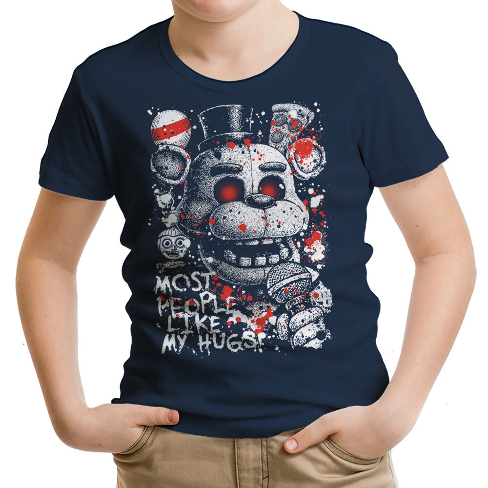 Most People Like My Hugs Youth Apparel - Adult & Kids T-Shirts, Sweatshirts & Hoodies apparel design preview 2