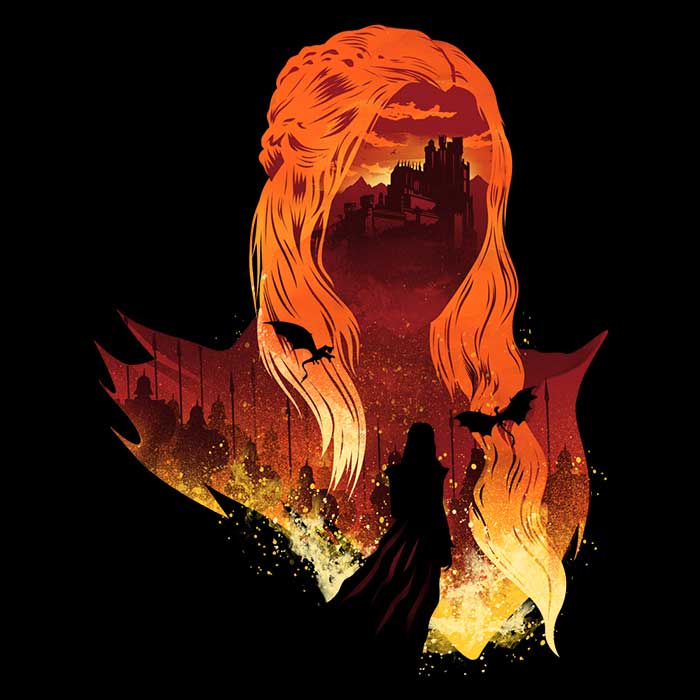 Mother of Dragons Youth Apparel - Adult & Kids T-Shirts, Sweatshirts & Hoodies apparel design preview 2