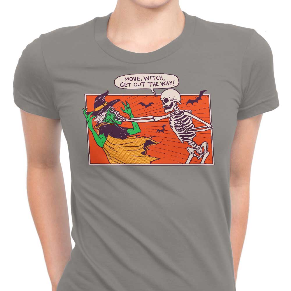 Move Witch Women's Apparel - Adult & Kids T-Shirts, Sweatshirts & Hoodies apparel design preview 1