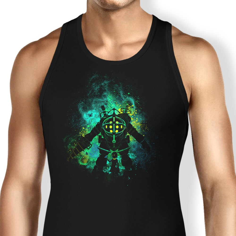 Mr. Bubble Art Tank Top - Adult & Kids T-Shirts, Sweatshirts & Hoodies apparel design preview 1