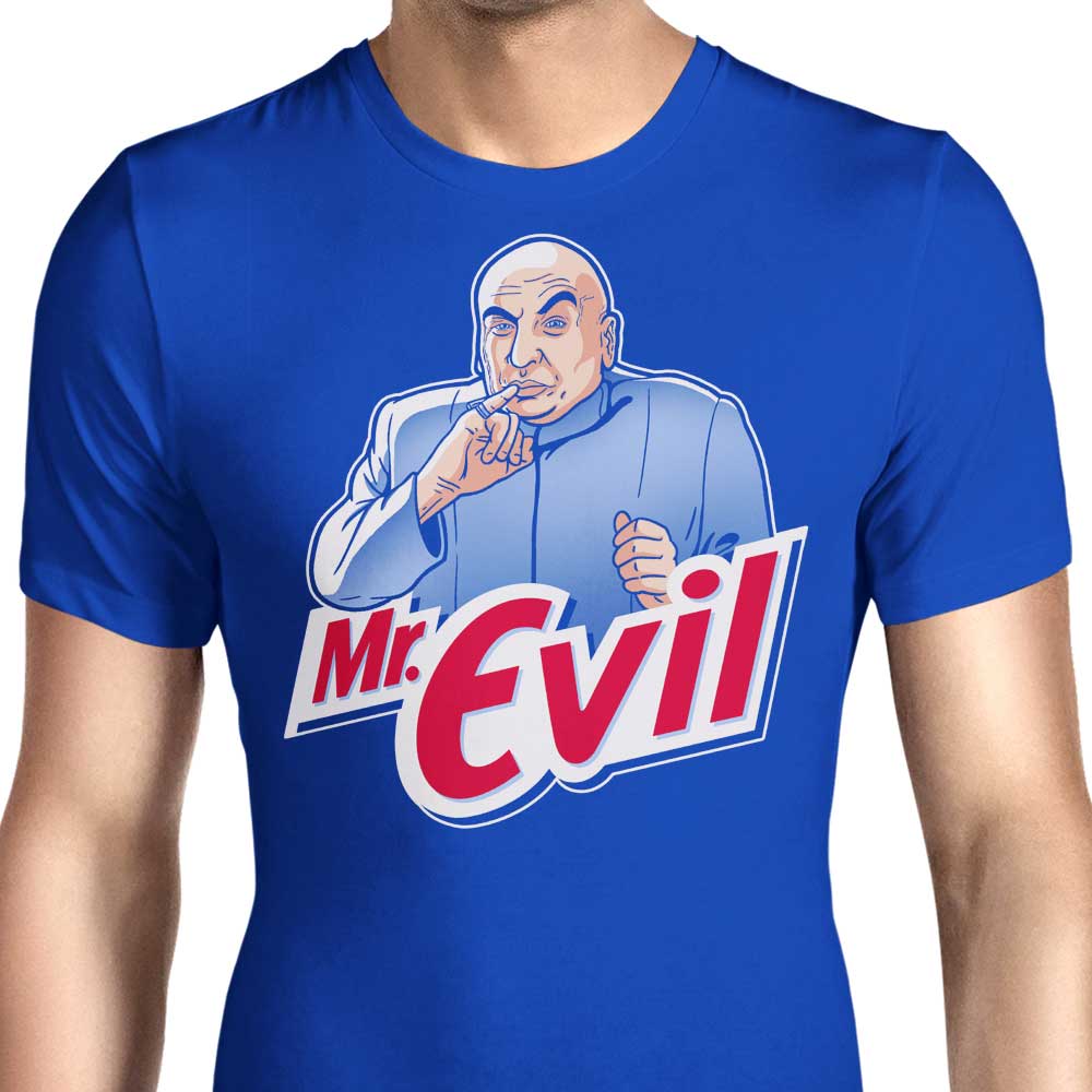 Mr. Evil Men's Apparel - Adult & Kids T-Shirts, Sweatshirts & Hoodies apparel design preview 1