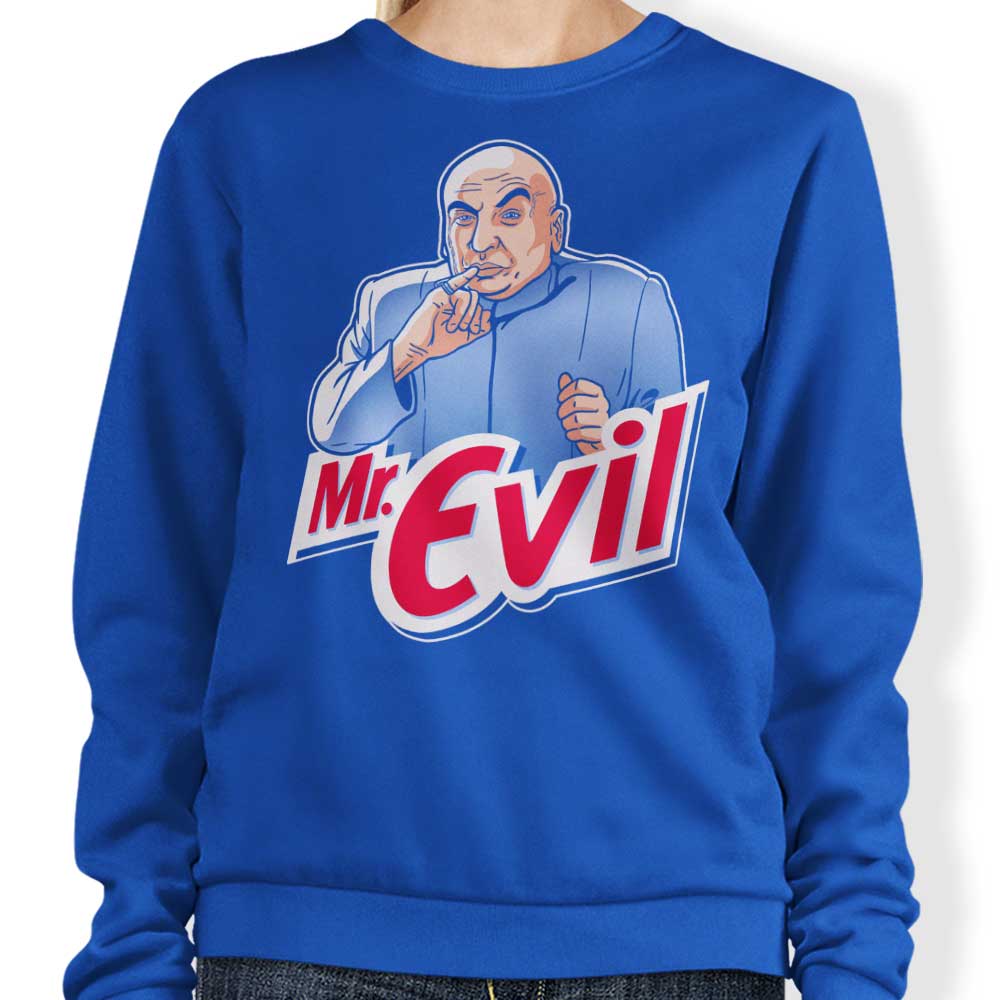 Mr. Evil - Adult & Kids T-Shirts, Sweatshirts & Hoodies apparel design preview 1