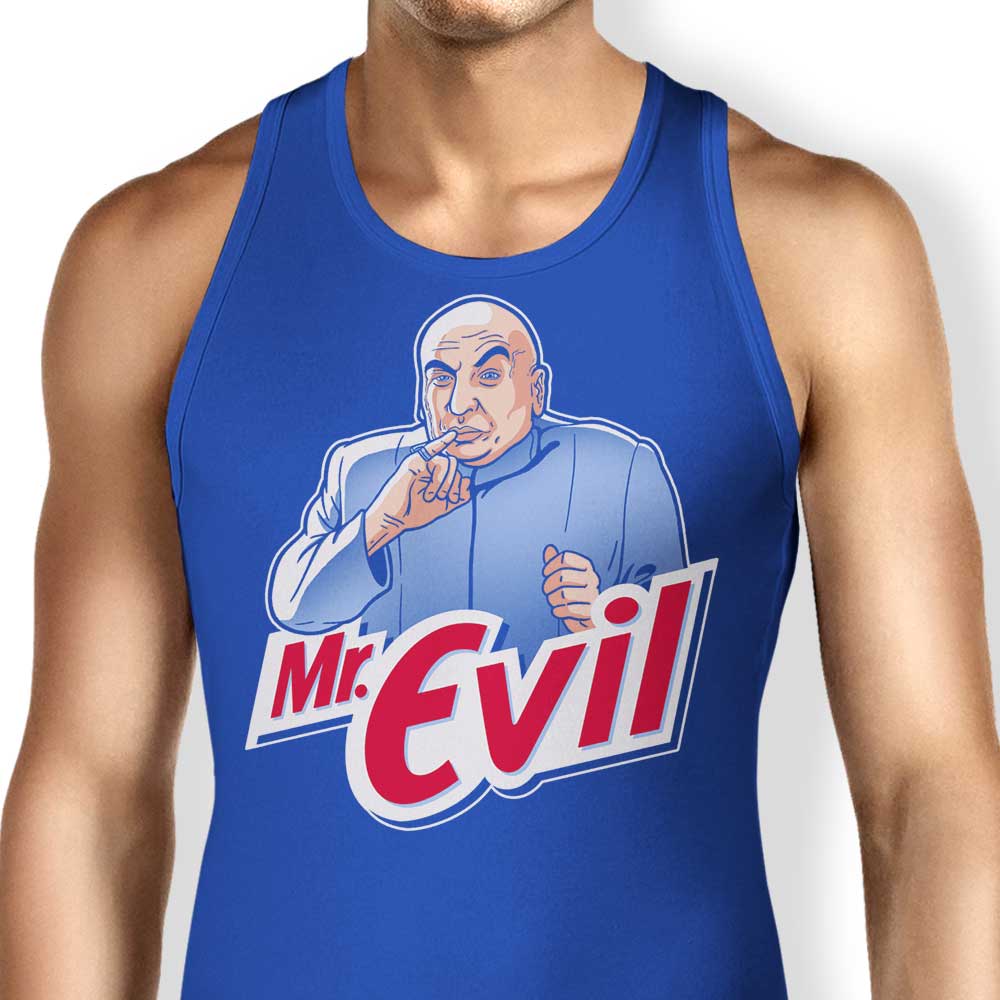Mr. Evil Tank Top - Adult & Kids T-Shirts, Sweatshirts & Hoodies apparel design preview 1