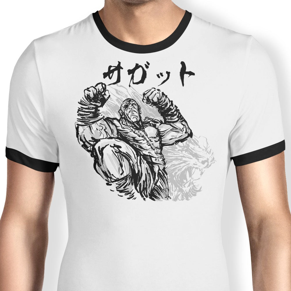 Muay Tahi God Ringer - Adult & Kids T-Shirts, Sweatshirts & Hoodies apparel design preview 1
