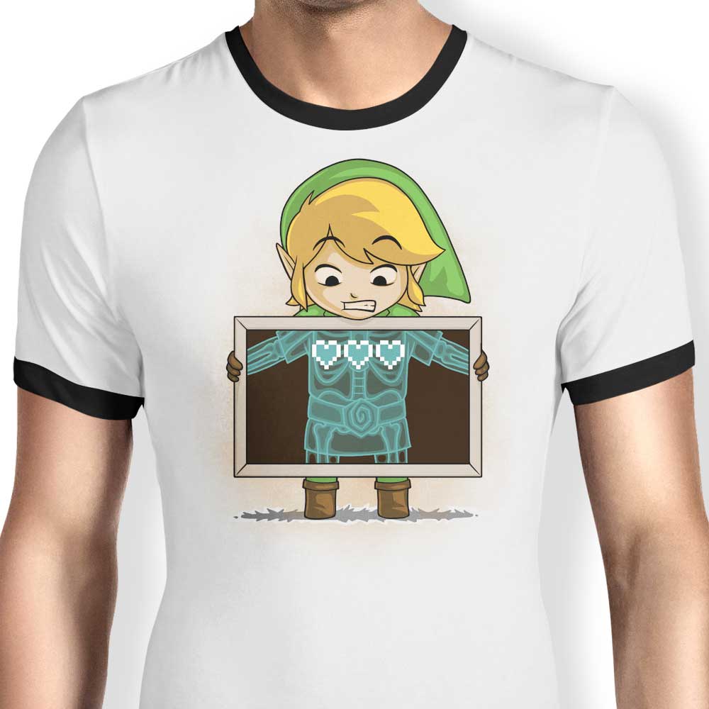 Multiple Hearts Ringer - Adult & Kids T-Shirts, Sweatshirts & Hoodies apparel design preview 1