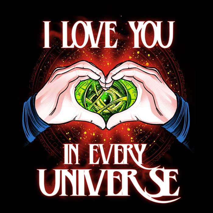 Multiversal Love Men's Apparel - Adult & Kids T-Shirts, Sweatshirts & Hoodies apparel design preview 2