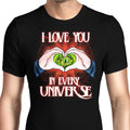 Multiversal Love Men's Apparel - Adult & Kids T-Shirts, Sweatshirts & Hoodies apparel design preview 1