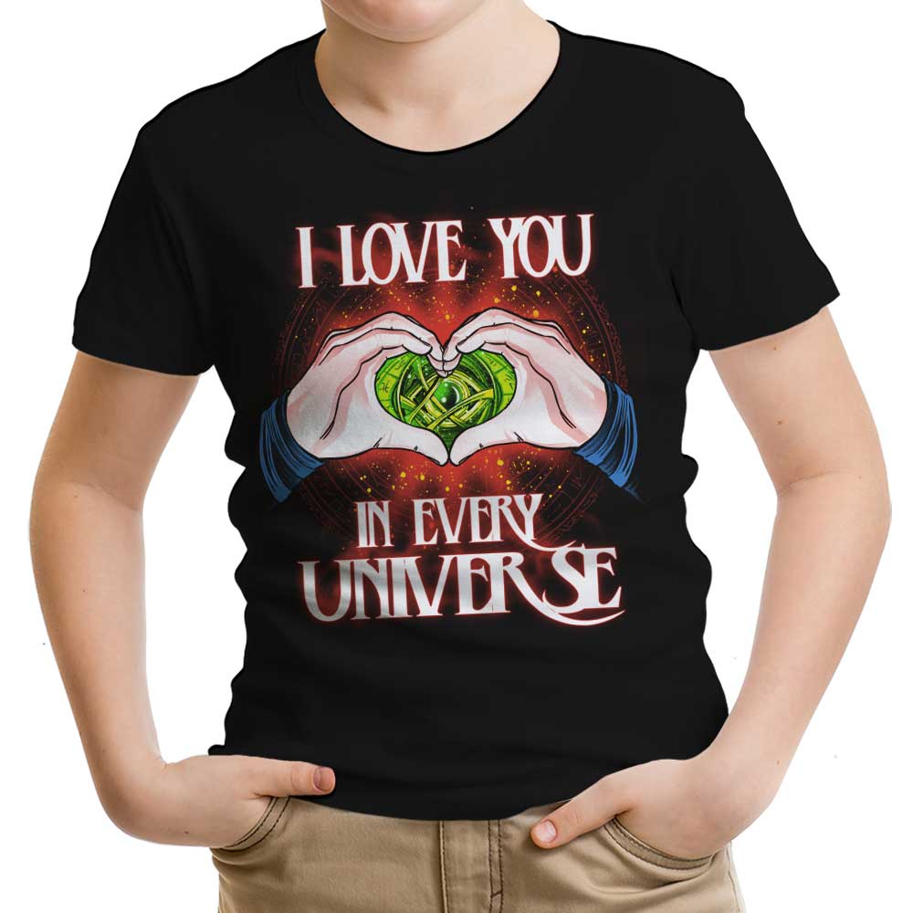Multiversal Love Youth Apparel - Adult & Kids T-Shirts, Sweatshirts & Hoodies apparel design preview 1