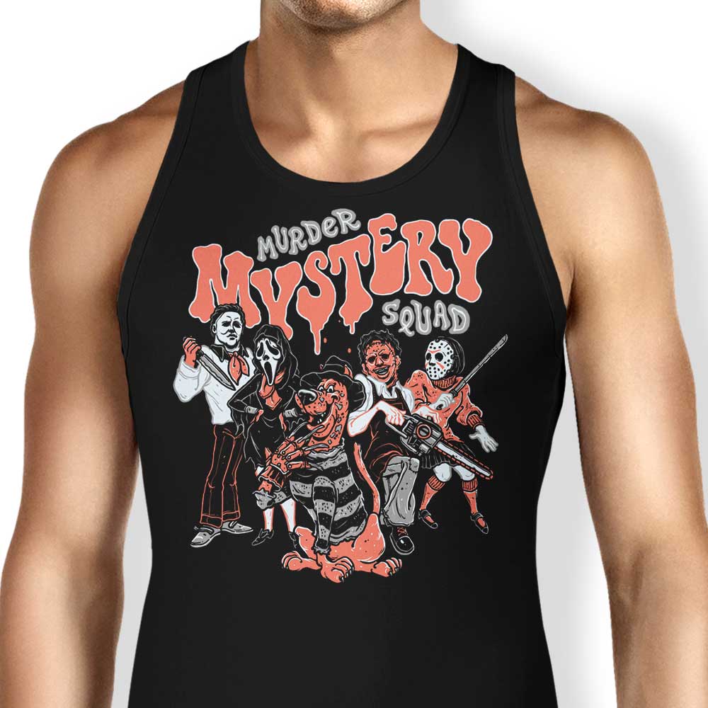 Murder Mystery Squad Tank Top - Adult & Kids T-Shirts, Sweatshirts & Hoodies apparel design preview 1