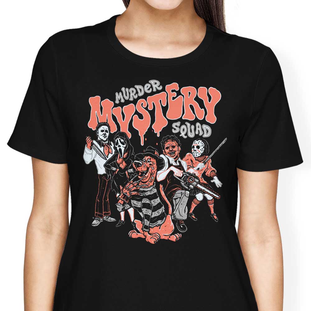 Murder Mystery Squad Women's Apparel - Adult & Kids T-Shirts, Sweatshirts & Hoodies apparel design preview 1