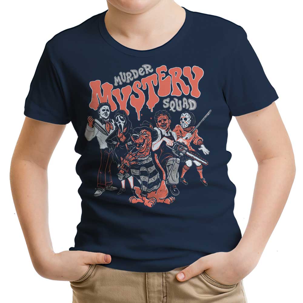 Murder Mystery Squad Youth Apparel - Adult & Kids T-Shirts, Sweatshirts & Hoodies apparel design preview 2