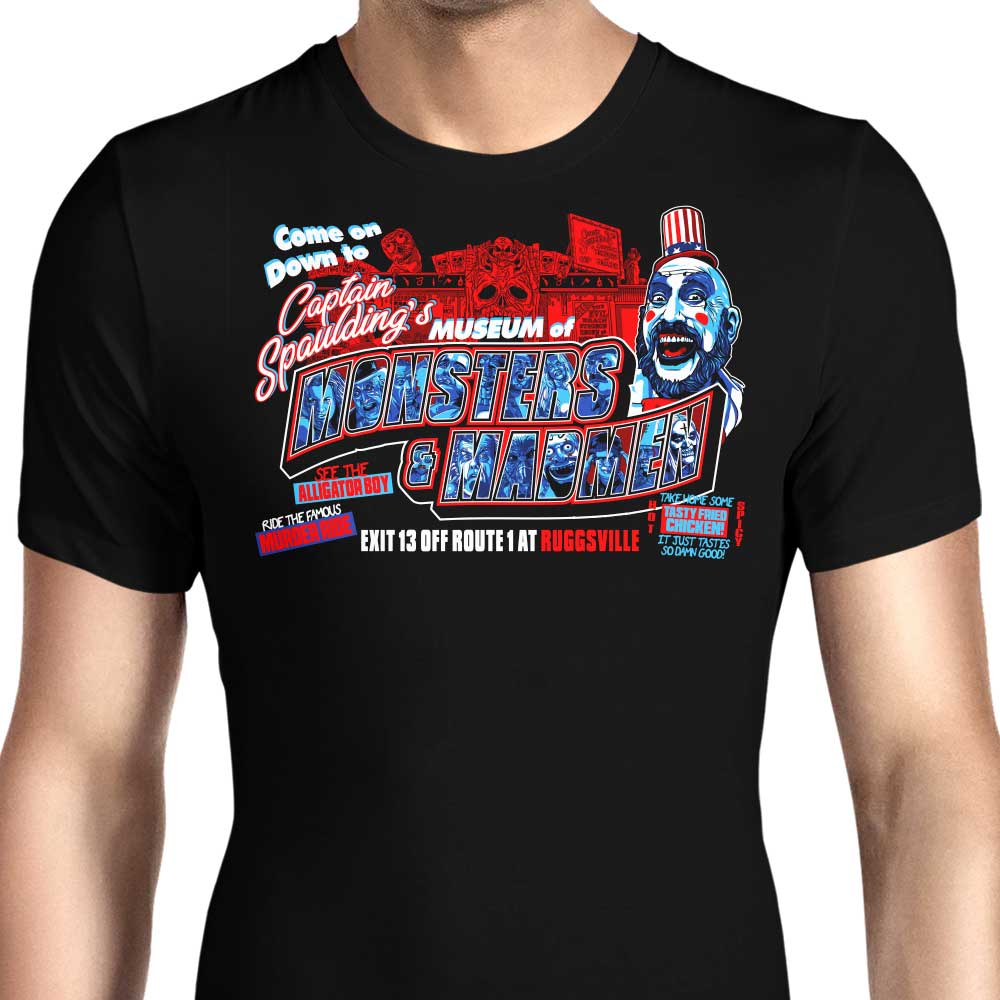 Museum of Monsters and Madmen Men's Apparel - Adult & Kids T-Shirts, Sweatshirts & Hoodies apparel design preview 1