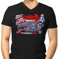 Museum of Monsters and Madmen Men's V-Neck - Adult & Kids T-Shirts, Sweatshirts & Hoodies apparel design preview 1