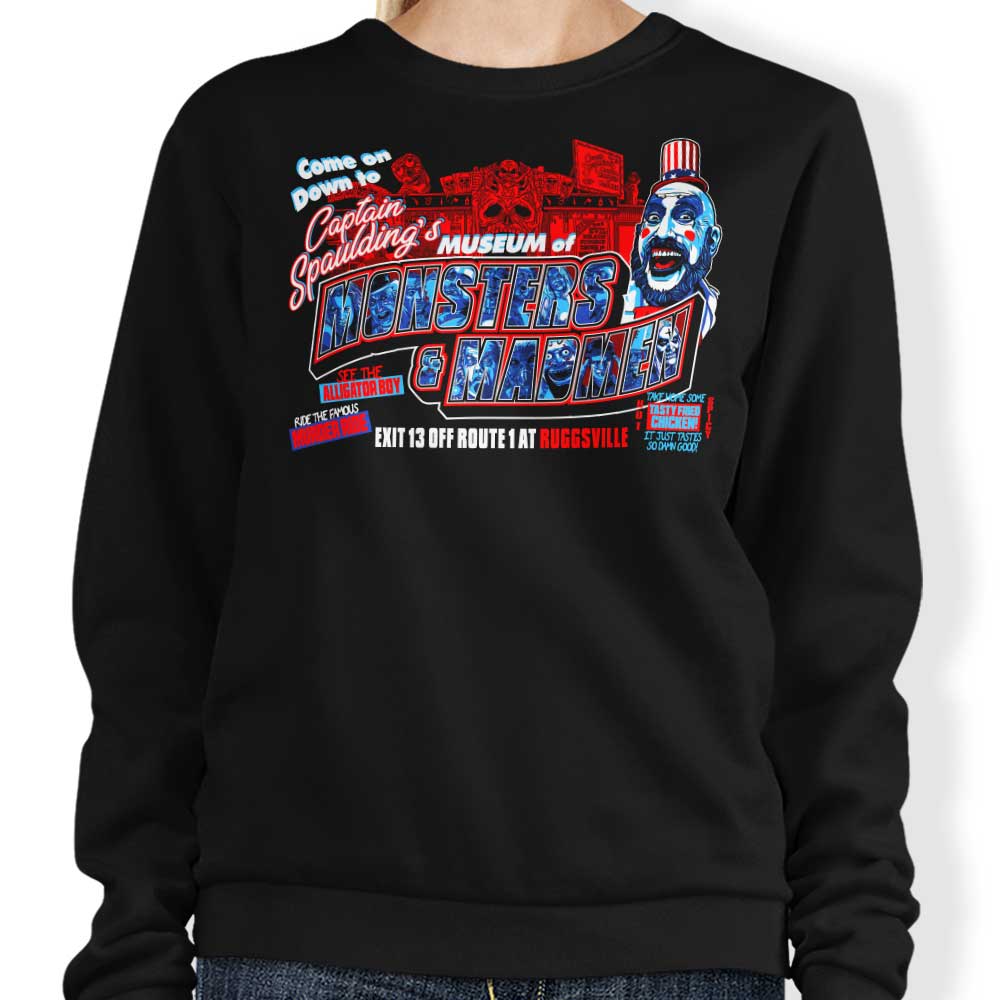 Museum of Monsters and Madmen - Adult & Kids T-Shirts, Sweatshirts & Hoodies apparel design preview 1