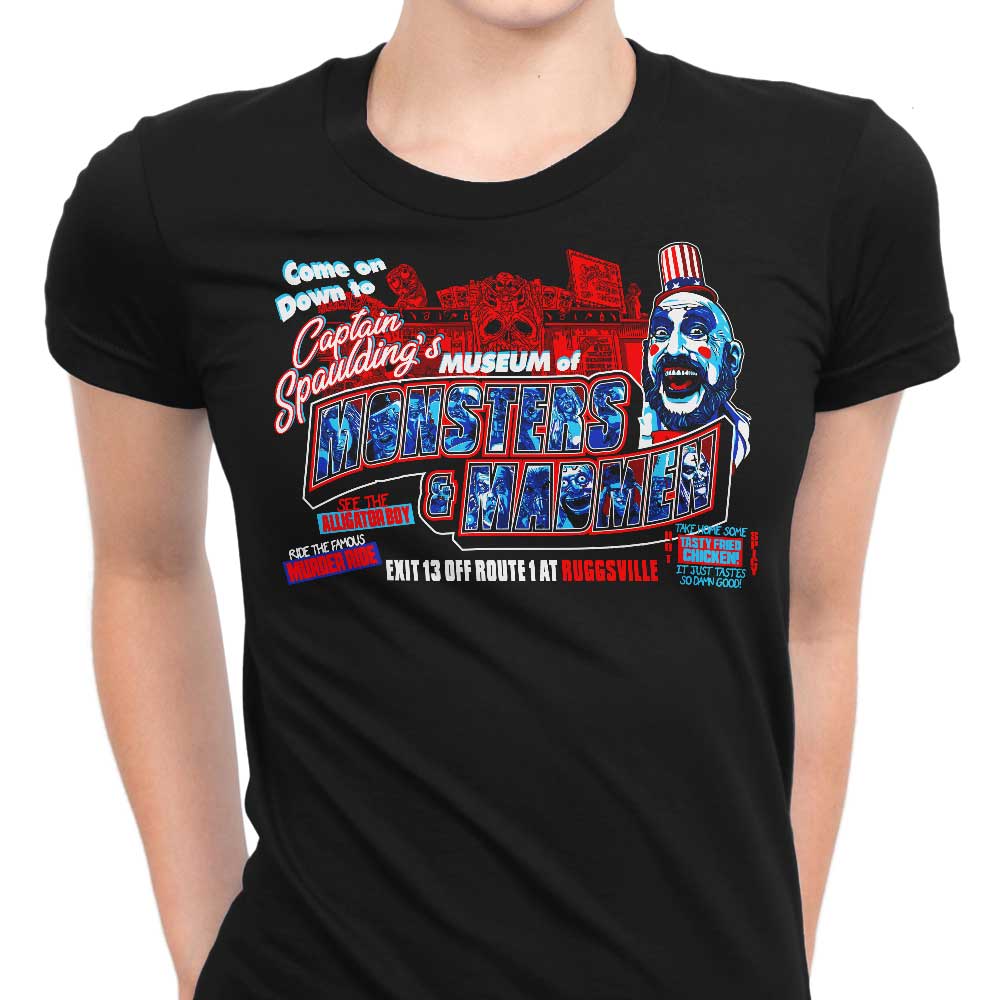 Museum of Monsters and Madmen Women's Apparel - Adult & Kids T-Shirts, Sweatshirts & Hoodies apparel design preview 1