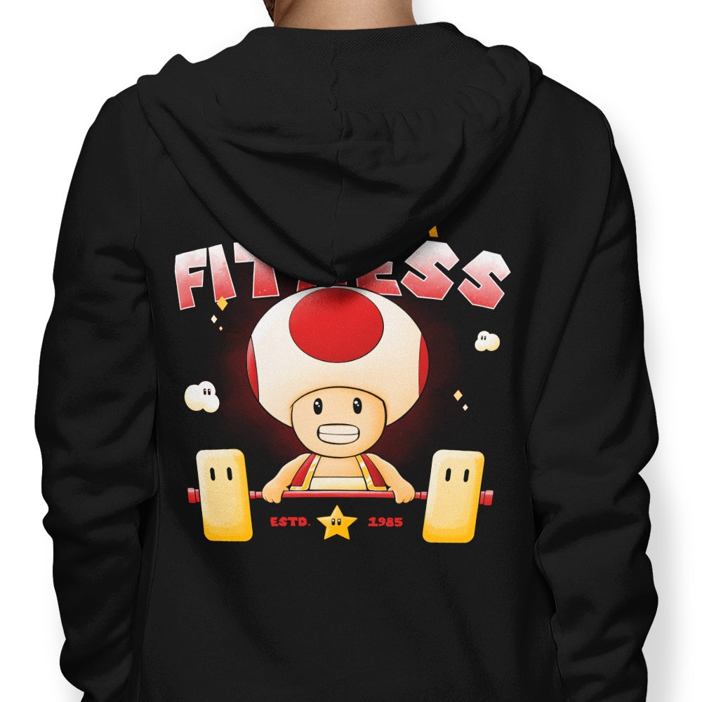 Mushroom Fitness - Adult & Kids T-Shirts, Sweatshirts & Hoodies apparel design preview 1