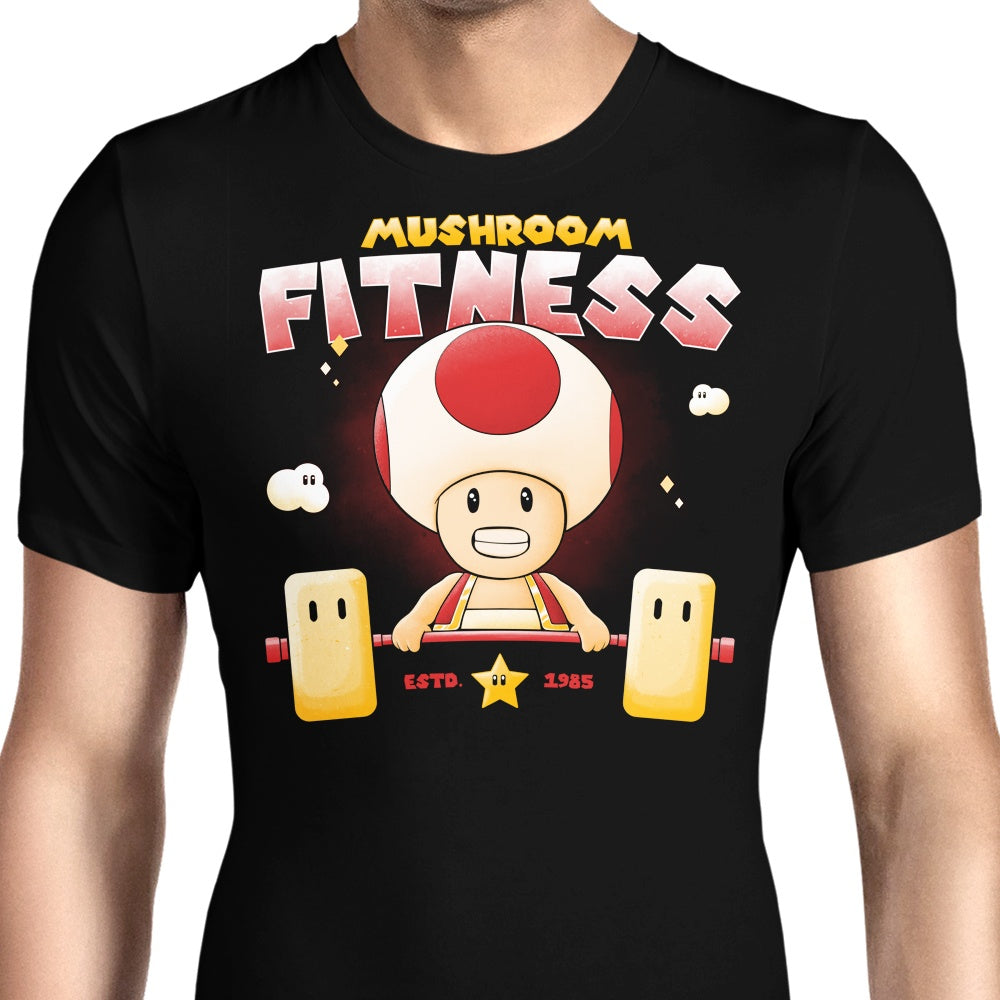 Mushroom Fitness Men's Apparel - Adult & Kids T-Shirts, Sweatshirts & Hoodies apparel design preview 1