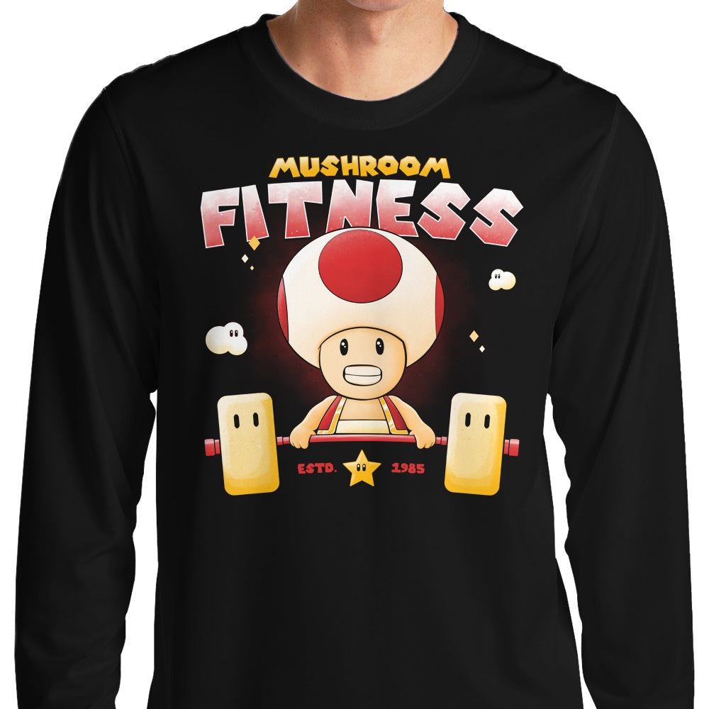 Mushroom Fitness - Adult & Kids T-Shirts, Sweatshirts & Hoodies apparel design preview 1