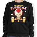 Mushroom Fitness - Adult & Kids T-Shirts, Sweatshirts & Hoodies apparel design preview 1