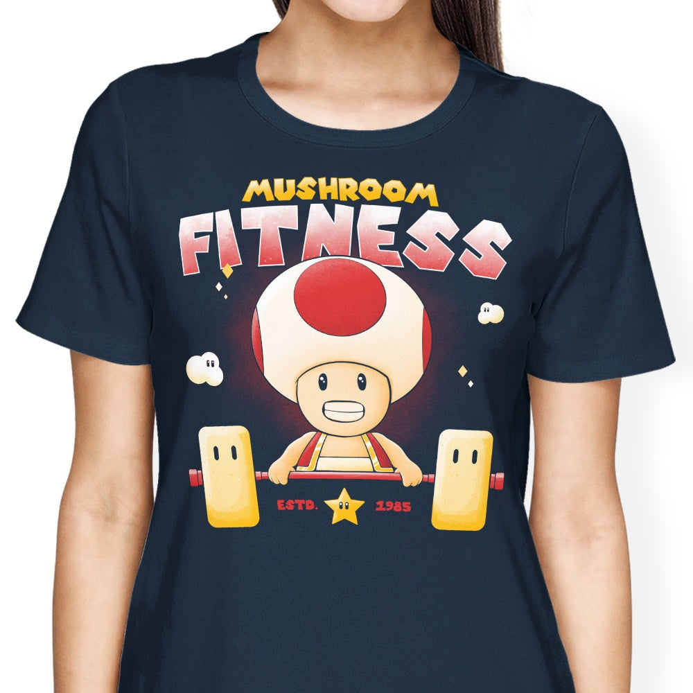 Mushroom Fitness Women's Apparel - Adult & Kids T-Shirts, Sweatshirts & Hoodies apparel design preview 2
