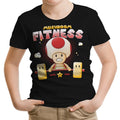 Mushroom Fitness Youth Apparel - Adult & Kids T-Shirts, Sweatshirts & Hoodies apparel design preview 1