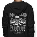 Mushroom Kingdom Plumbing Service - Adult & Kids T-Shirts, Sweatshirts & Hoodies apparel design preview 1