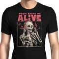 Music Keeps Me Alive Men's Apparel - Adult & Kids T-Shirts, Sweatshirts & Hoodies apparel design preview 1