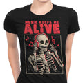 Music Keeps Me Alive Women's Apparel - Adult & Kids T-Shirts, Sweatshirts & Hoodies apparel design preview 1