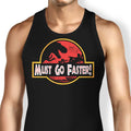 Must Go Faster Tank Top - Adult & Kids T-Shirts, Sweatshirts & Hoodies apparel design preview 1