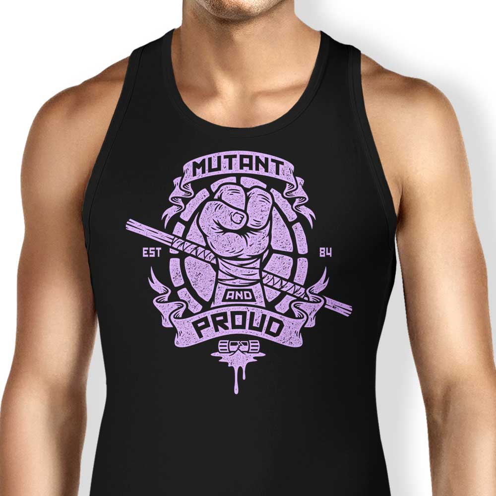 Mutant and Proud: Donnie Tank Top - Adult & Kids T-Shirts, Sweatshirts & Hoodies apparel design preview 1