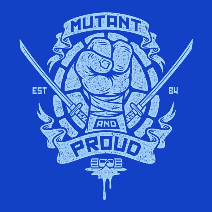 Mutant and Proud: Leo Men's Apparel - Adult & Kids T-Shirts, Sweatshirts & Hoodies apparel design preview 2