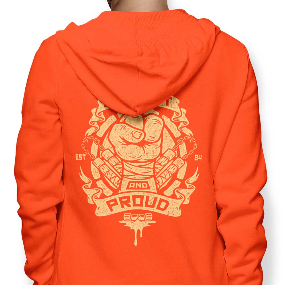Mutant and Proud: Mikey - Adult & Kids T-Shirts, Sweatshirts & Hoodies apparel design preview 1