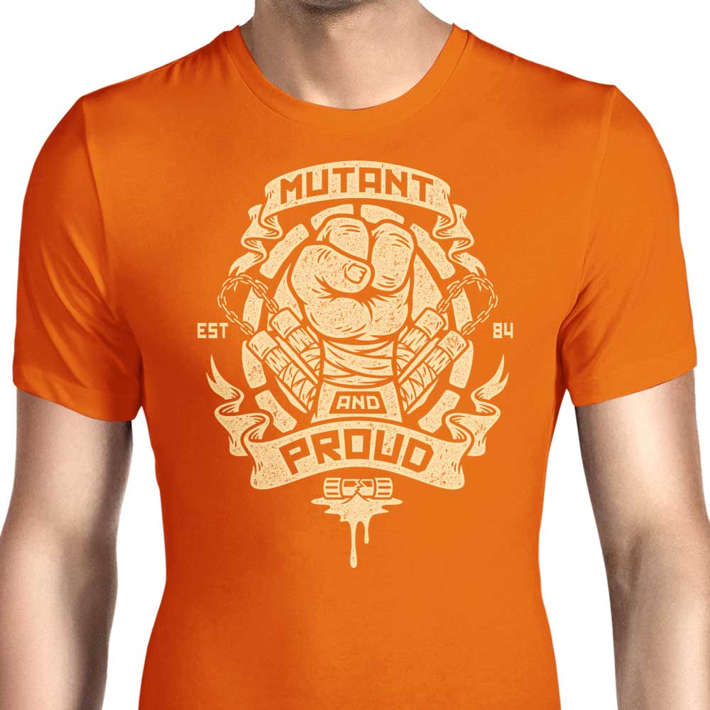 Mutant and Proud: Mikey Men's Apparel - Adult & Kids T-Shirts, Sweatshirts & Hoodies apparel design preview 1