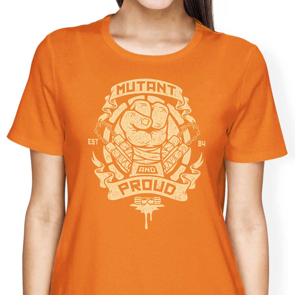Mutant and Proud: Mikey Women's Apparel - Adult & Kids T-Shirts, Sweatshirts & Hoodies apparel design preview 2