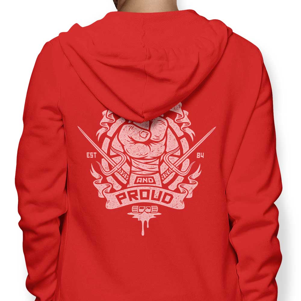 Mutant and Proud: Raph - Adult & Kids T-Shirts, Sweatshirts & Hoodies apparel design preview 1