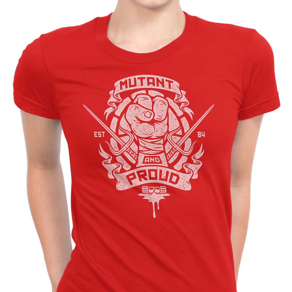 Mutant and Proud: Raph Women's Apparel - Adult & Kids T-Shirts, Sweatshirts & Hoodies apparel design preview 1
