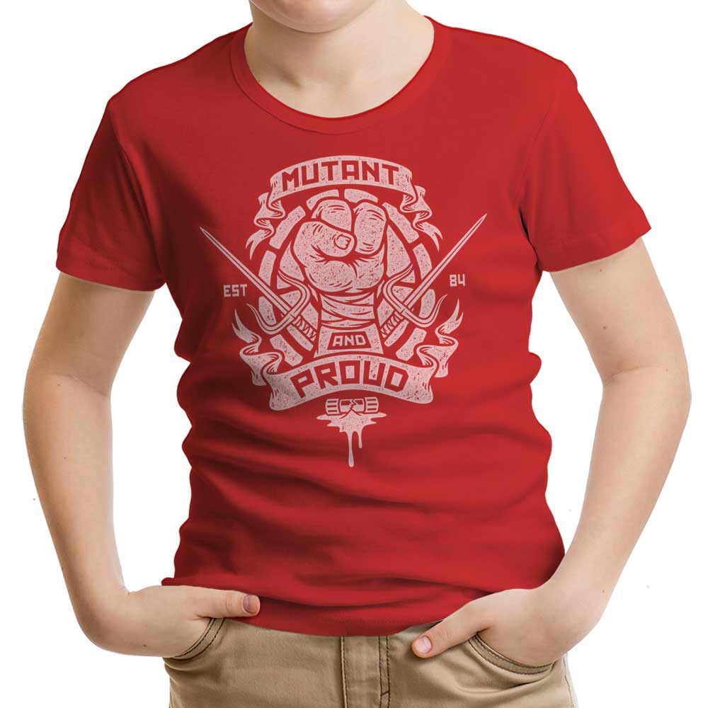 Mutant and Proud: Raph Youth Apparel - Adult & Kids T-Shirts, Sweatshirts & Hoodies apparel design preview 1