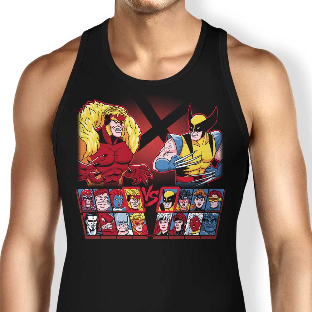 Mutant Fighter Tank Top - Adult & Kids T-Shirts, Sweatshirts & Hoodies apparel design preview 1