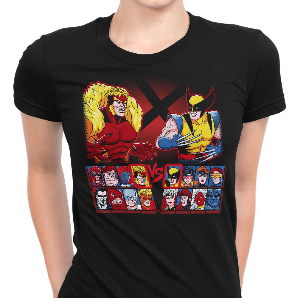Mutant Fighter Women's Apparel - Adult & Kids T-Shirts, Sweatshirts & Hoodies apparel design preview 1