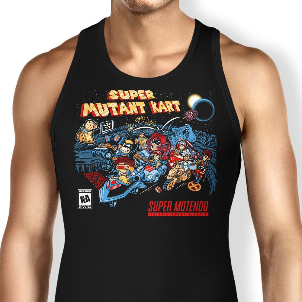 Mutant Kart Tank Top - Adult & Kids T-Shirts, Sweatshirts & Hoodies apparel design preview 1