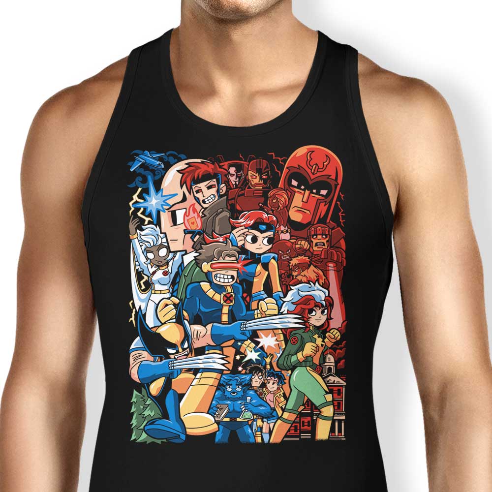Mutant Pilgrim Tank Top - Adult & Kids T-Shirts, Sweatshirts & Hoodies apparel design preview 1