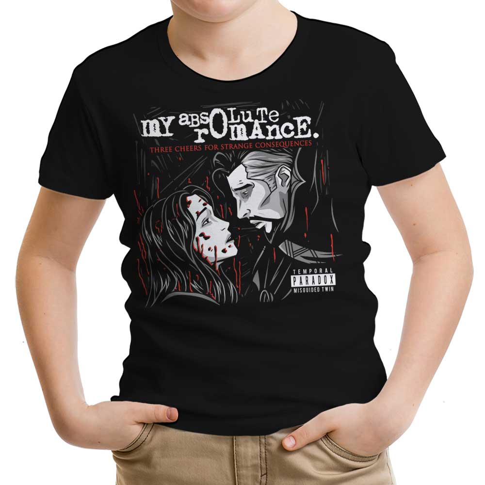My Absolute Romance Youth Apparel - Adult & Kids T-Shirts, Sweatshirts & Hoodies apparel design preview 1