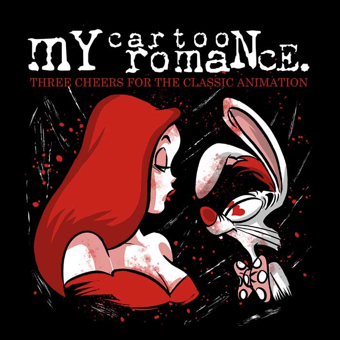 My Cartoon Romance - Adult & Kids T-Shirts, Sweatshirts & Hoodies apparel design preview 2