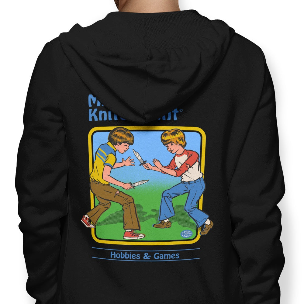My First Knife Fight - Adult & Kids T-Shirts, Sweatshirts & Hoodies apparel design preview 1