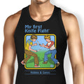 My First Knife Fight Tank Top - Adult & Kids T-Shirts, Sweatshirts & Hoodies apparel design preview 1