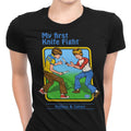 My First Knife Fight Women's Apparel - Adult & Kids T-Shirts, Sweatshirts & Hoodies apparel design preview 1